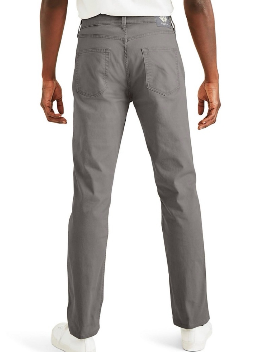 Dockers Men's Slim Fit Straight Fit Washed Burma Gray Jeans 32x32